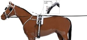 Zilco Quick Hitch Harness with coloured saddles