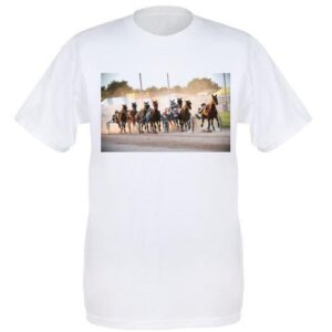 T-Shirt with Horses