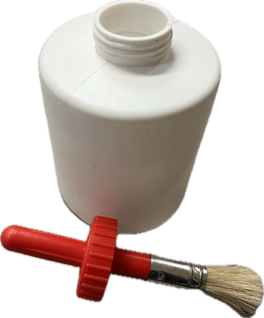 Container with Brush Applicator